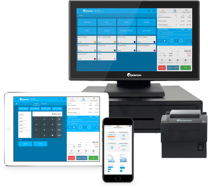Complete Touch Screen Point of Sale System POS software Hospitality Retail 