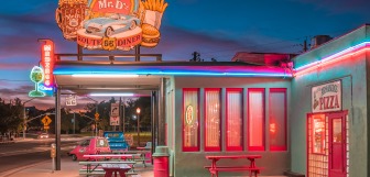 Diner Restaurant Front
