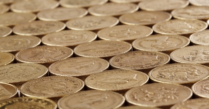 gold round coins 41183